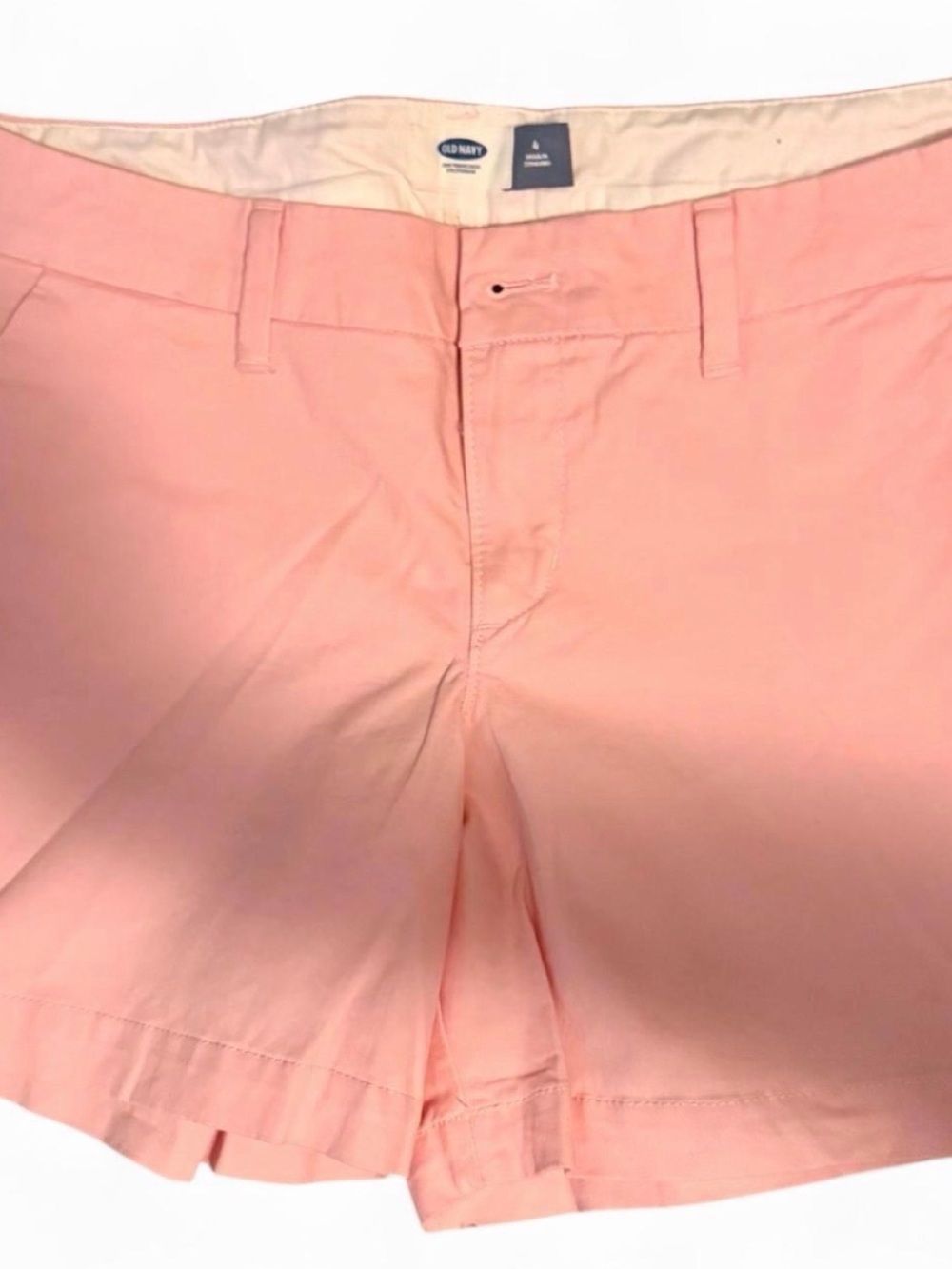 Old Navy Light Pink Button-Front Shorts